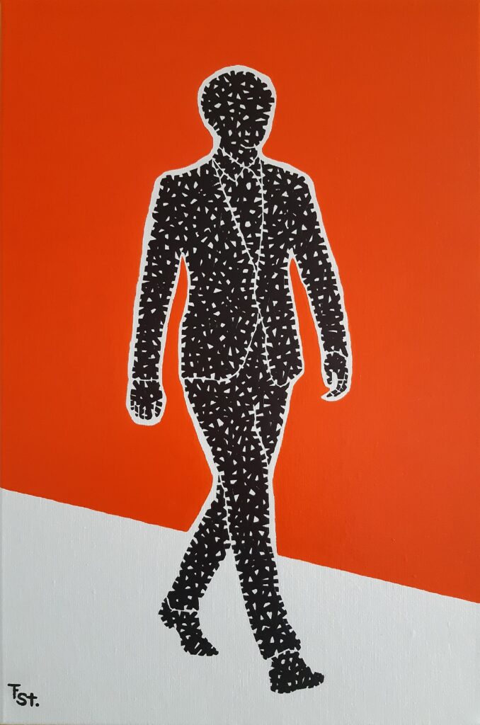 Lopende man