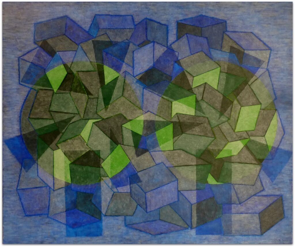 Bomen 120x100 cm