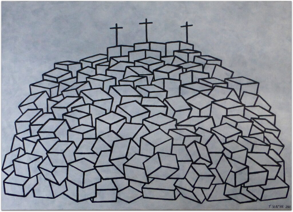 Golgotha 140x100 cm