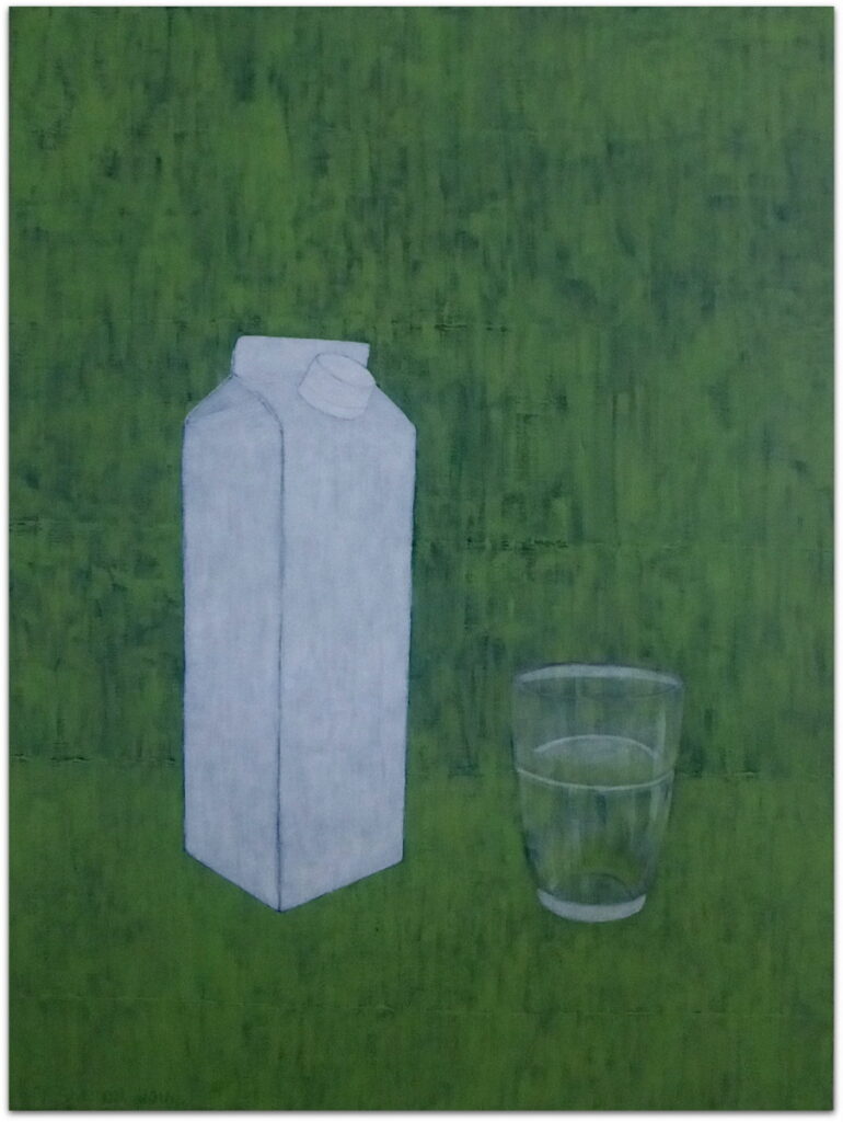 Het glas 80x60 cm