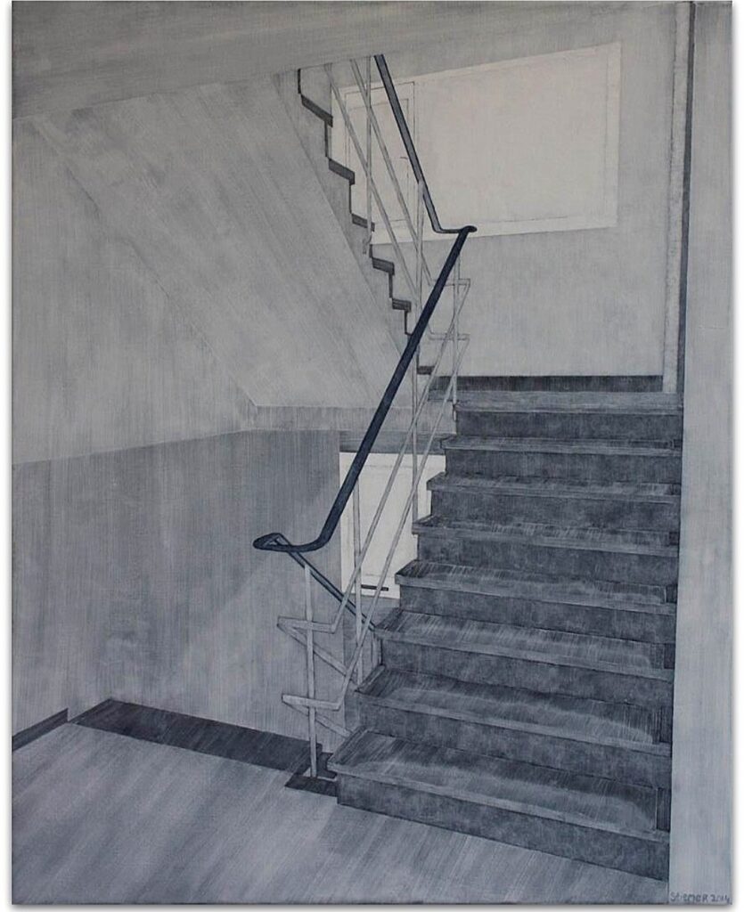 Het portiek 100x80 cm